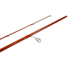 Collapsible 2 Piece Carrot Stix Spinning Wild Wild Orange Giant Size Salmon Steelhead Fishing Rod (11' 0" Medium Heavy)