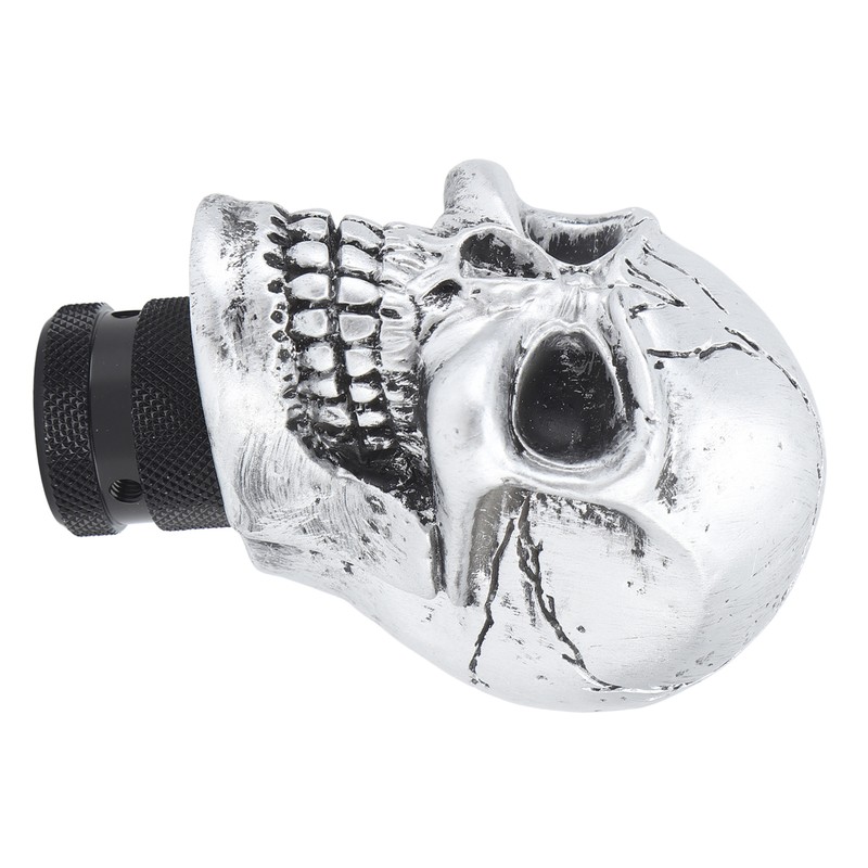 Skull Gear Shift Head Resin Shifter Knob Car Transmission Shifting