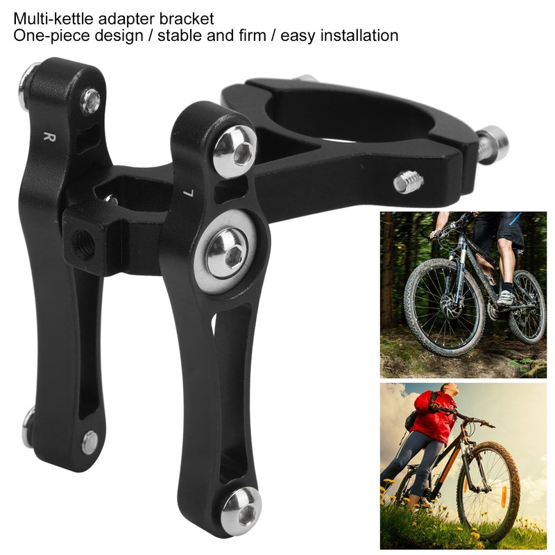 Water Bottle Holder Adapter Aluminium Alloy Road Bicycle Handlebar Cage