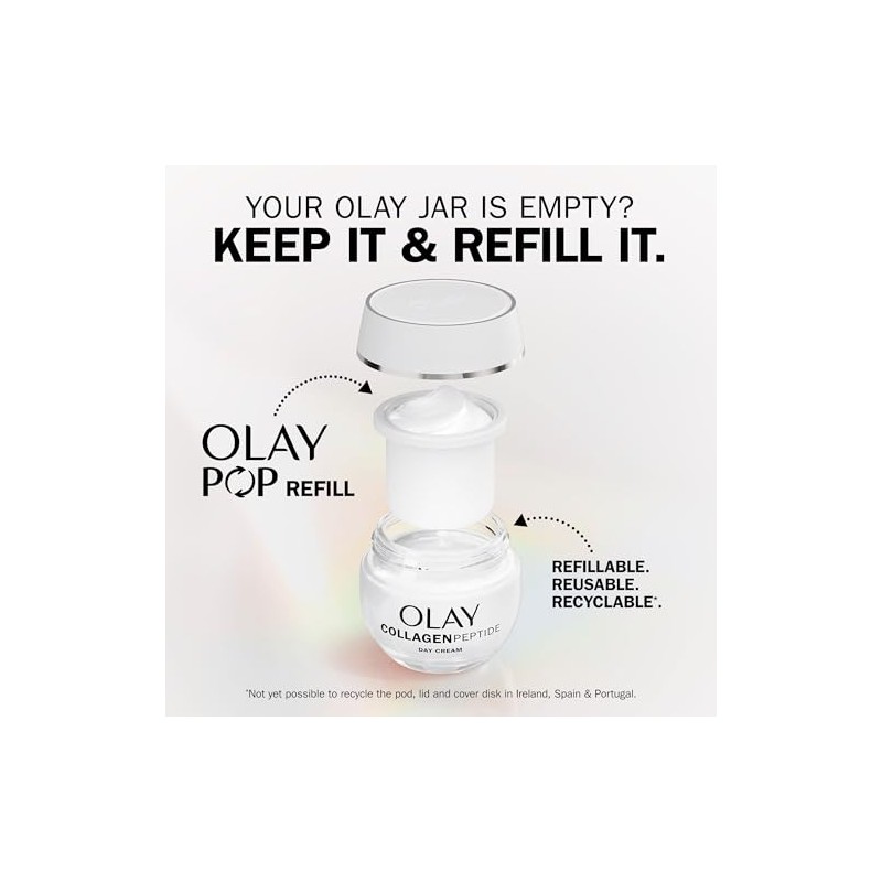 Olay Collagen Peptide Day Cream SPF30 REFILL, 50ml