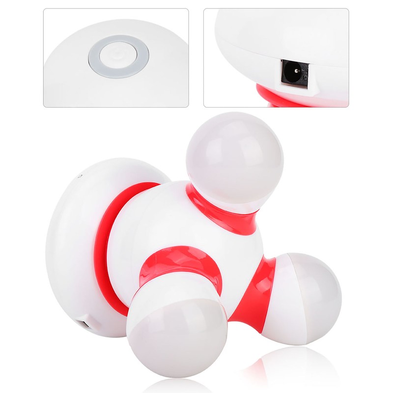 Electronic USB Handheld Mini Body Massager Gentle Vibration Massager with