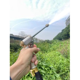 Garden Hose Nozzle, High Pressure Water Hose Nozzle Sprayer Head,fits 3/4” Garden Hose Thread,for Lawn & Garden,Washing Cars,Watering Garden,Cleaning