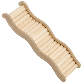 Hamster Platform, Hamster Climbing Frame Rat Climbing Ladder Large, Climbing Toys Hamster Gerbil Mice and Small Animals Wooden Ladder Bridge