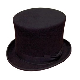 ANTHONY GRAHAM WOOL FELT TOP HAT (60CM XLARGE 7 3/8")