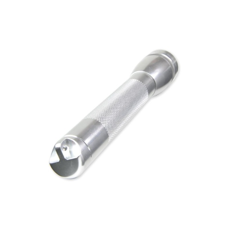 Mini Maglite 2AA Flashlight, 14 Lumens, Silver