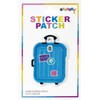iscream Suitcase Embroidered Accent 2.75" Adhesive Back Patch