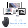 Rapoo MT760 Multi-Device Wireless Mouse, Bluetooth 5.0 and 2.4G Multi-Mode