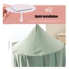 LINONI Baby Canopy Bed Canopy Chiffon Hanging Round Mosquito Net