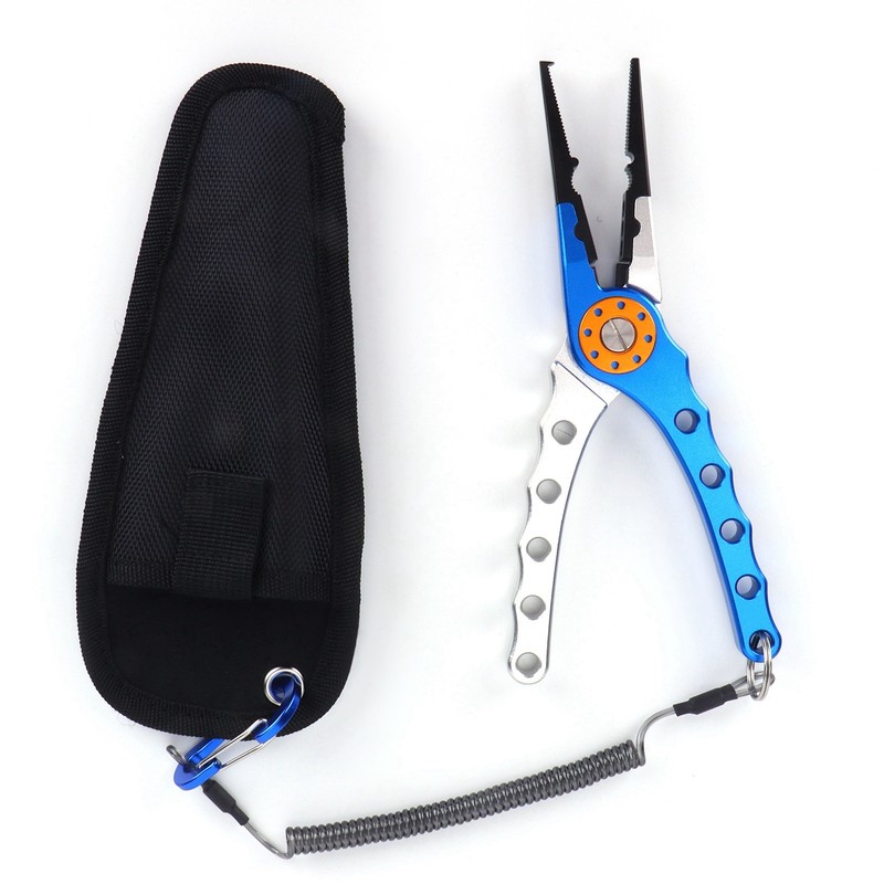 Fishing Lure Pliers Tongs Multifunction Aluminum Alloy Hook Remover Tool