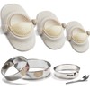 MUMSUNG Dumpling Maker, Empanadas press mold maker Set with Dough