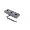 Hejnar Photo 4.00 inch Universal Rail with 2 QD socket.