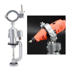 360 Degree Bench Clamp, 360 Degree Bench Clamp Vises Grinder Holder Electric Drill Stand Holder Multifunctional, Power Stationary Drill Presses