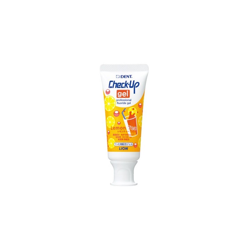 Lion Dental Materials Check-Up Gel Lemon Tea 60g