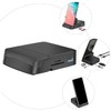 TEHAUX 8-in-1 USB Adapter Phone Stand Multi-Port Data Hub for