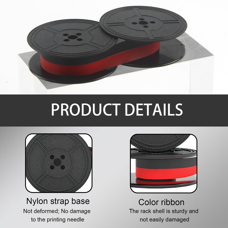 Ink Ribbon for Typewriter SYHSYC Double Pack Typewriter Ribbon Compatible