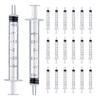 20 Pack 3ml Lab Syringes, Individually Wrapped, Precision Measuring Tools