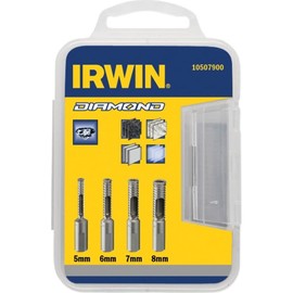 Irwin 10507900 Diamond Drill Bit Set (4 Pieces)