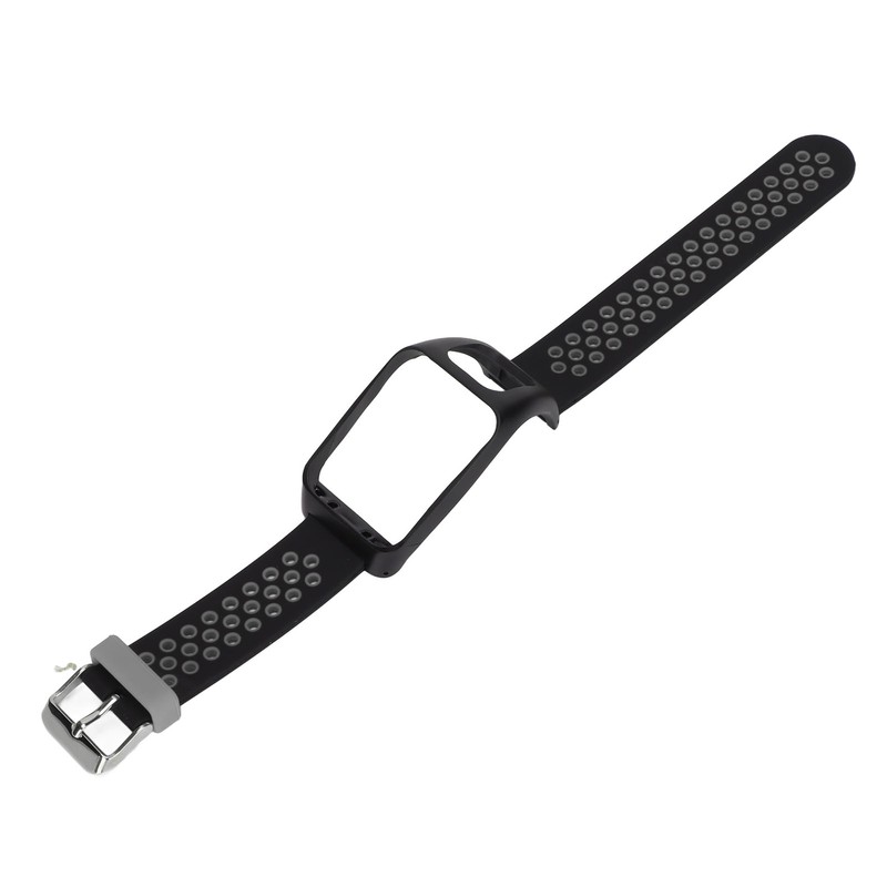 Smartwatch Band Silicone Wrist Watch Strap Dual Color with Pin