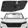 Windshield Sun Shade Custom Fit for Honda CRV 2002-2025, Upgraded