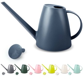 Watering Can for Indoor Plants, Small Watering Cans for House Plant Garden Flower, Long Spout Water Can for Outdoor Watering Plants 1. 8L 1/2 Gallon (Blue)