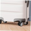 WHAMVOX 2 Pairs Silent Swivel Luggage Wheels, Universal Fit, 360-Degree