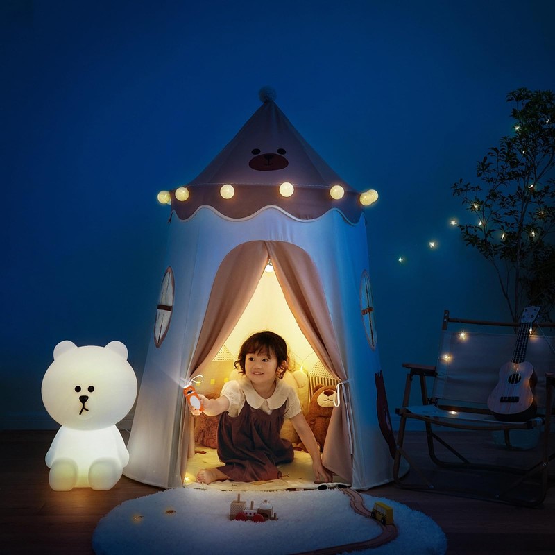 Hilngav 4 Pack Small Mini LED Flashlight for Kids -