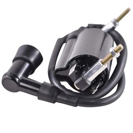 RMSTATOR Replacement for External Ignition Coil with Spark Plug Cap Kawasaki KLF 300 Bayou B C 1988-2004 KLF300 KLF300C 4x4 | OEM Repl.# 21121-1264 21160-1089 21121-1049