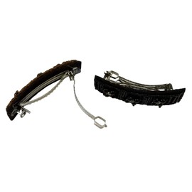 4 Assorted Hair Barrettes Clips with Pearl & Tiny Beads for Women & Girls