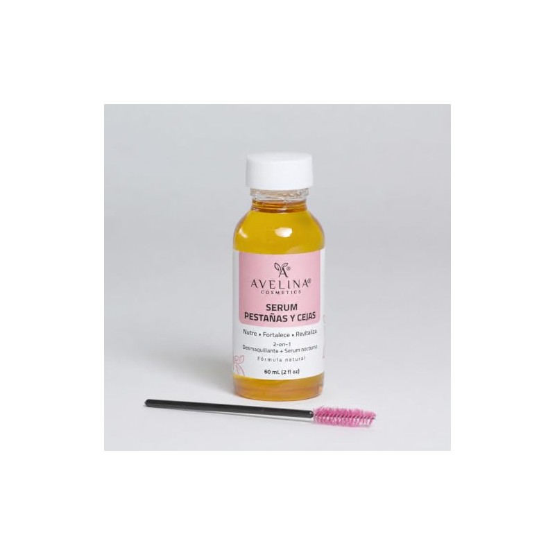 AVELINA COSMETICS Kit Serum Alargador de Pestañas y Cejas 100%