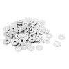 uxcell M5x15mmx1.2mm Stainless Steel Round Flat Washer for Bolt Screw