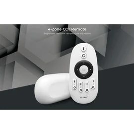 Miboxer FUT007 4-Zone CCT Remote, CCT WW+CW 4-Zone Remote Controller (Battery Not Included)