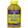 Beaver Brand, Coney Island Hot Dog Mustard, 12.5oz Bottle (Pack