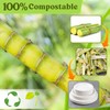GREENESAGE Disposable Plates 100 Pieces Paper Plates 18 cm White