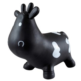AppleRound Inflatable Ride-on Bouncy Animal Hopper – Horse, Cow or Unicorn – Kids Space Hopper Bouncer with Hand Pump – Jumping Toy for Indoor/Outdoor Play