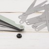 HARFINGTON 10pcs Feeler Gauge 0.03mm Thickness Gauge 65MN Steel Metric
