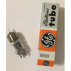 GE NEW In Box Vintage GE 6HQ5 Electronic Radio Amplifier Vacuum Tube