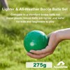 ApudArmis 90mm Bocce Balls Set, Lighter Outdoor Bocce Game for