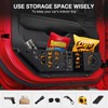 AceRide Metal Front Door Pocket Storage Box Compatible with Jeep