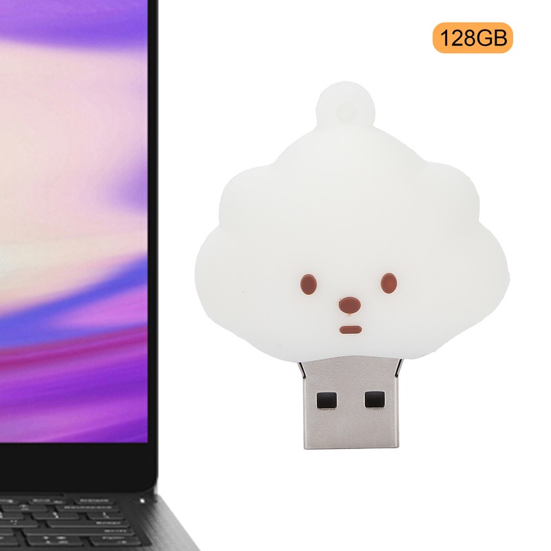 Cartoon U Disk Bear Doll Appearance High Speed Bulk Storage