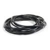 Black Jelly Bracelets Shag Bands x 12