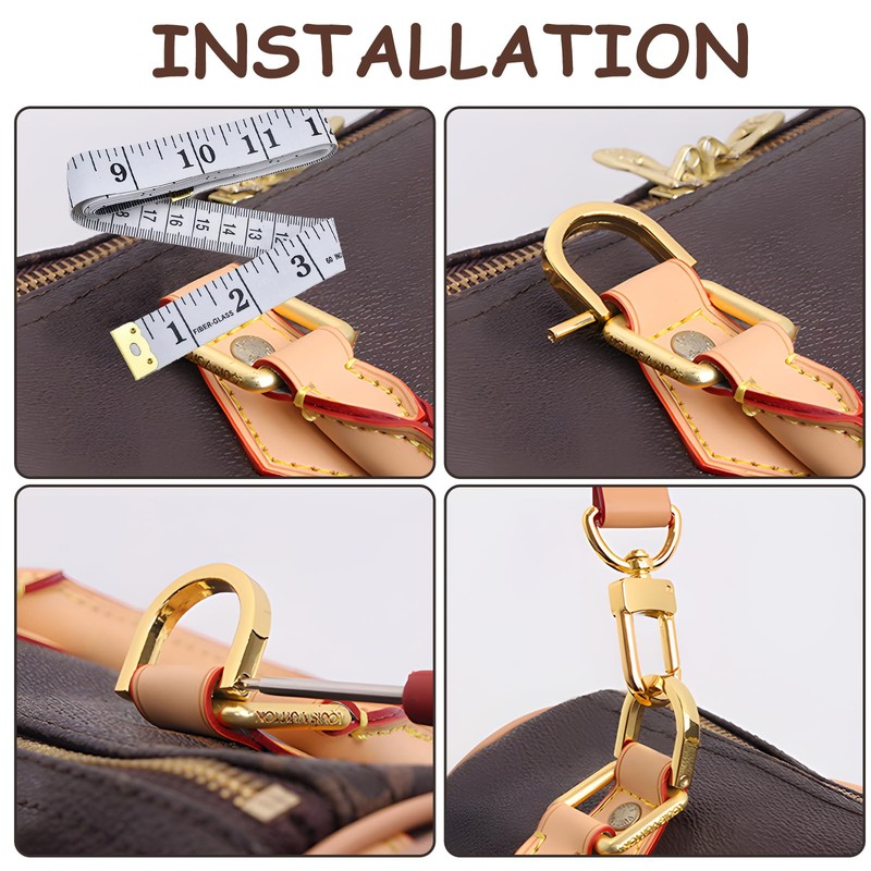 Murtenze 8PCS Tiny D-Key Ring with Screw Shackle for Car