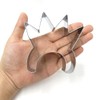 LILIAO Birthday Party Crown Cookie Cutter - 3.8 x 3.7
