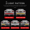 LED Triple 60 inchs Red Brake White Reverse Amber Turn