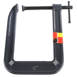 C Clamp, Deep Throat U Clamp Heavy Duty G Type Woodworking C Clamp Carpentry Clamping Device Thickness 100 x Depth 185mm (Clamping thickness 100* depth 185mm)