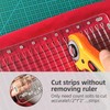 VEOOK Quilting Ruler- 12.5 * 12.5" Slotted Rulers for Quilting