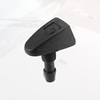 X AUTOHAUX Universal Adjustable Windshield Washer Nozzles Kit Black -