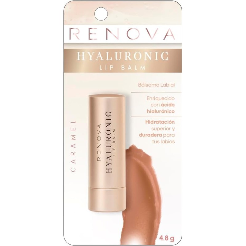 Renova Bálsamo Labial Con Ácido Hialurónico Strawberry 4.8g