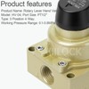 VIILOCK Rotary Lever Hand Valve HV-04, 3 Position 4 Way