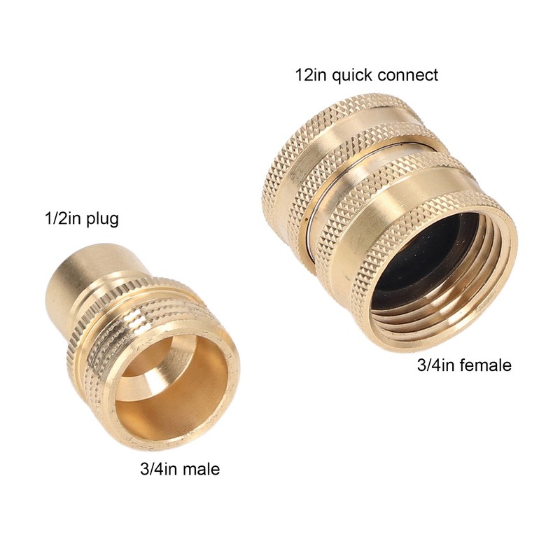 Pressure Washer Adapter Set Water Pipe Quick Disconnect Kit Fittings
