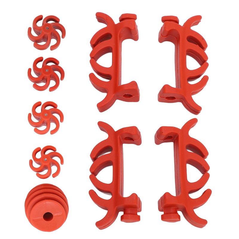 Rubber Shock Absorption Set Bow String Piece Dampening Stabilizer for